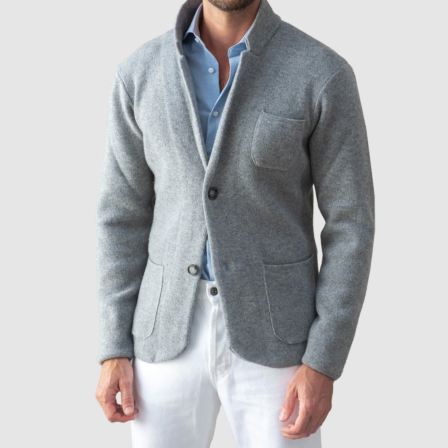 Elegant Knitted Jacket by Felix Grant