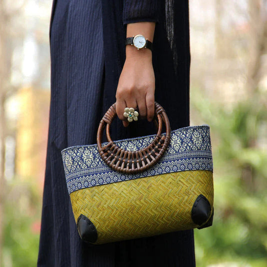 Elise Leroy Boho Woven Bag