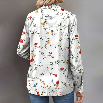 Elise Leroy Floral Button-Down Shirt