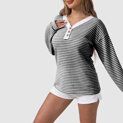 Elise Leroy Modern Stitch Sweater