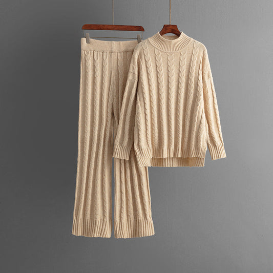 Elise Leroy Ribbed Knit Set