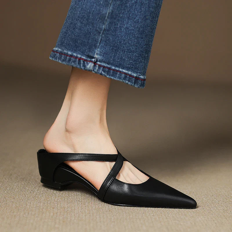 Eterna Luxe Genuine Leather Flats