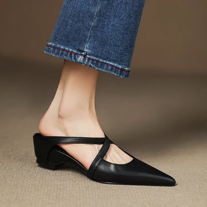Eterna Luxe Genuine Leather Flats