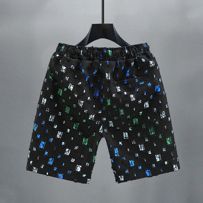 Felix Grant Colorful Denim Shorts