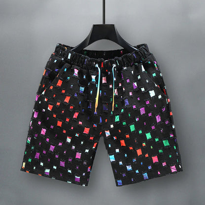 Felix Grant Colorful Denim Shorts