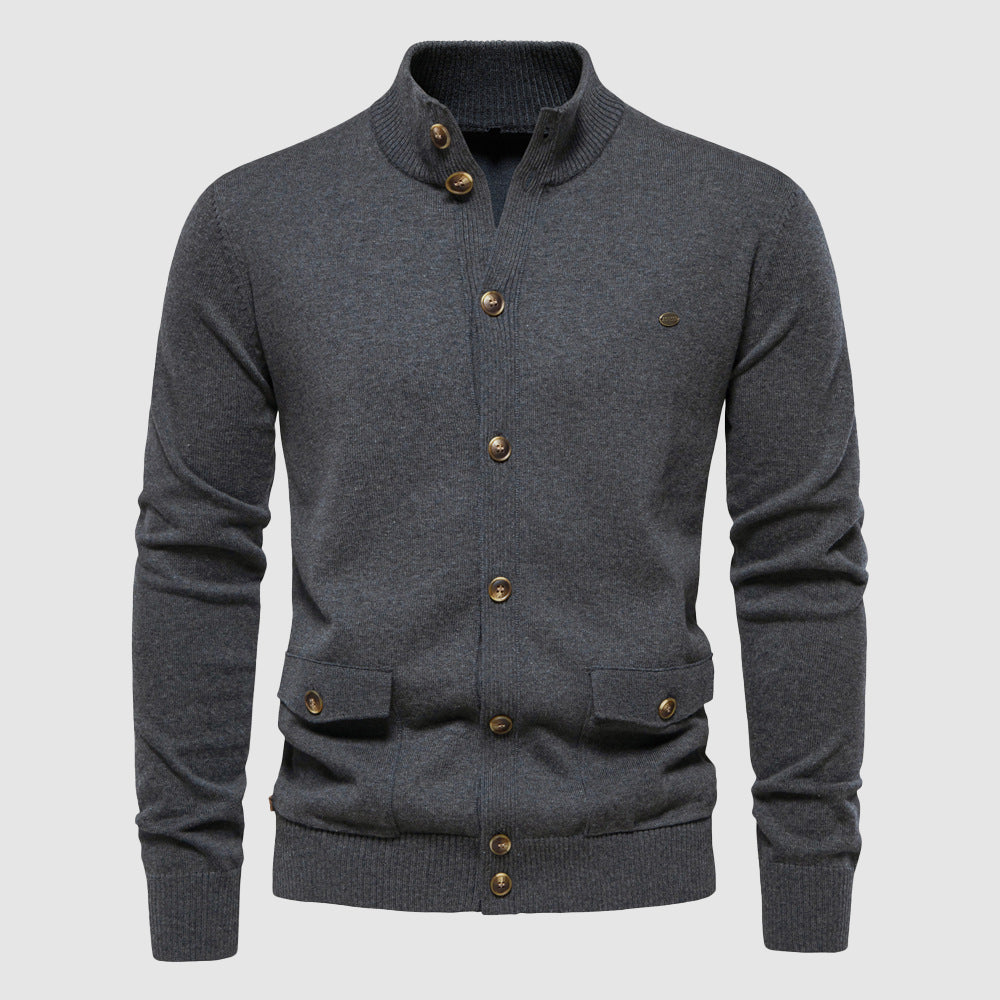 Felix Grant Cotton Knit Cardigan