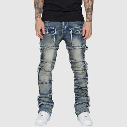 Felix Grant Distressed Denim Jeans