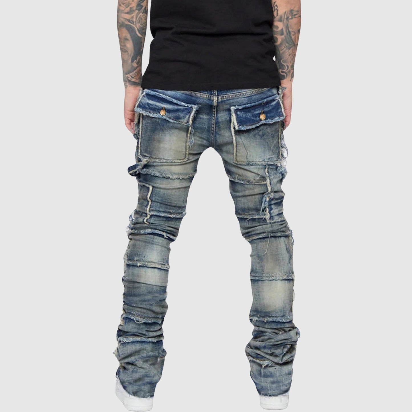 Felix Grant Distressed Denim Jeans