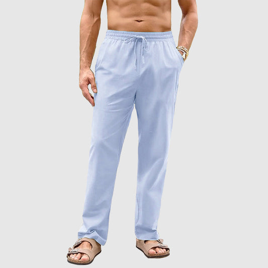 Felix Grant Drawstring Straight-Leg Pants