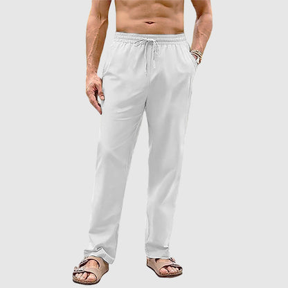 Felix Grant Drawstring Straight-Leg Pants