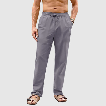 Felix Grant Drawstring Straight-Leg Pants