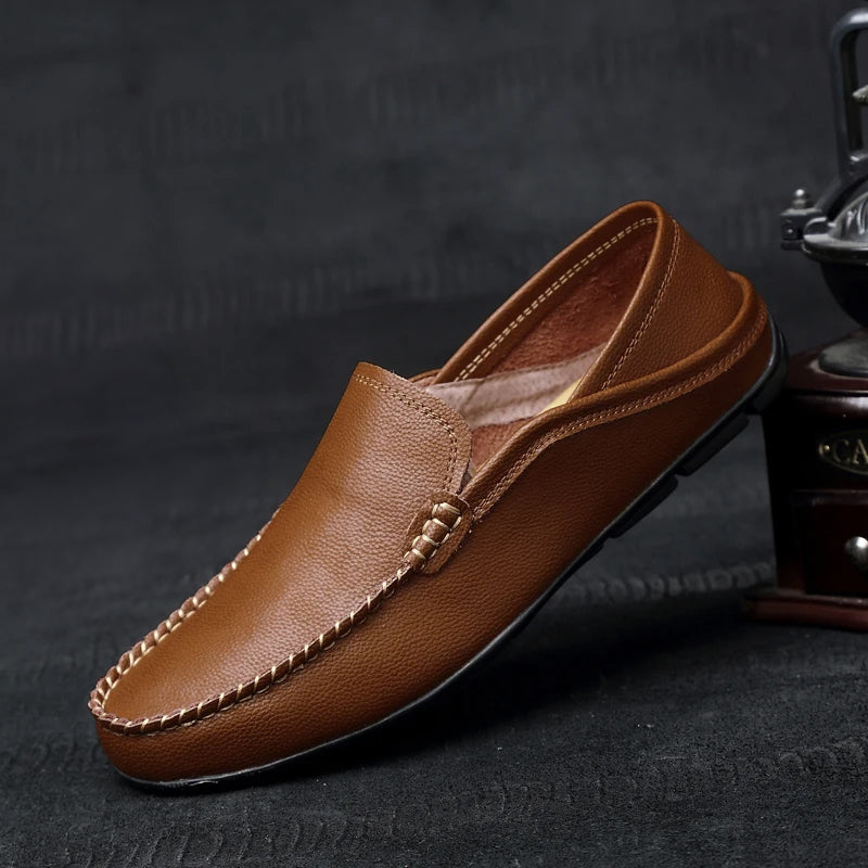 Felix Grant Leather Driving Loafers