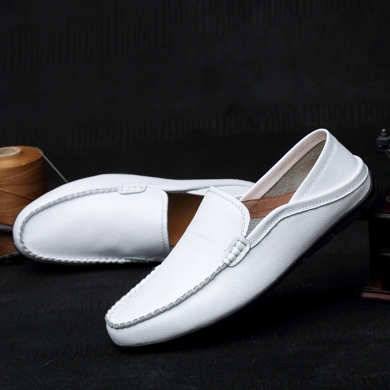 Felix Grant Leather Driving Loafers