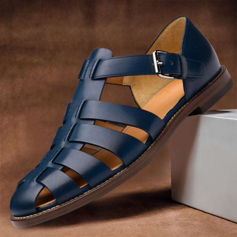 Felix Grant Leather Fisherman Sandals