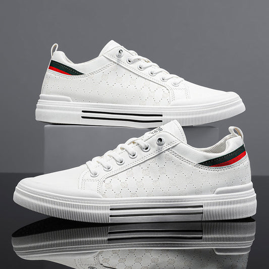 Felix Grant Low-Top Sneakers with Stripe Accent