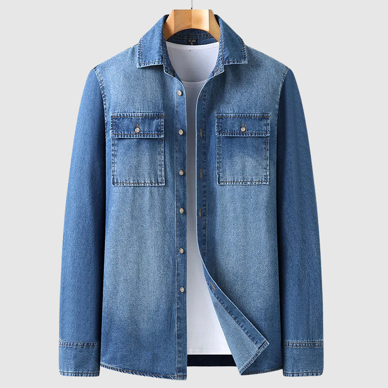 Felix Grant Retro Denim Shirt