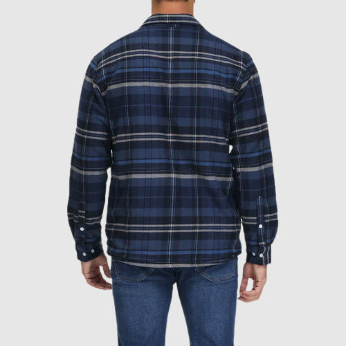 Felix Grant Sherpa Plaid Jacket