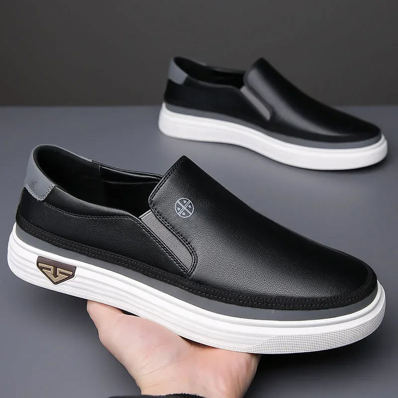 Felix Grant Slip-On Shoes with Thick Sole
