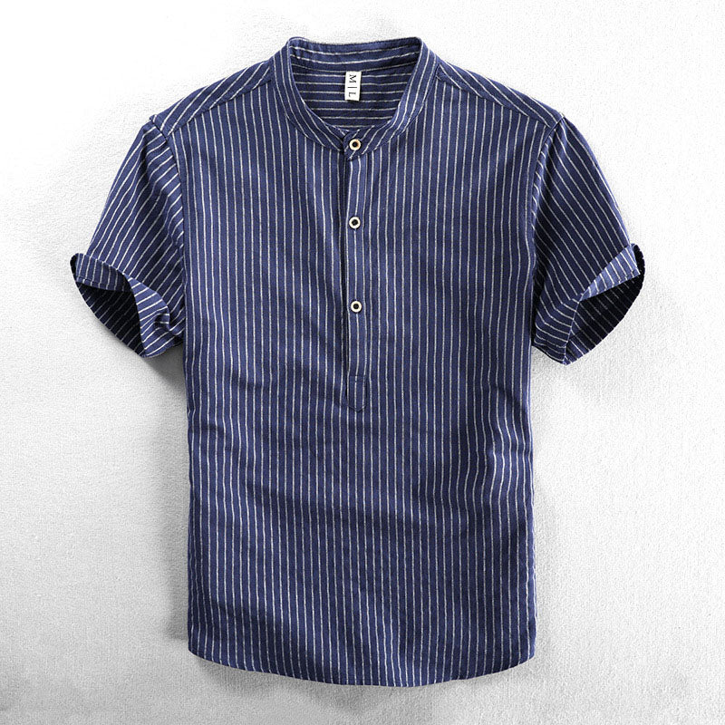 Felix Grant Striped Cotton Shirt