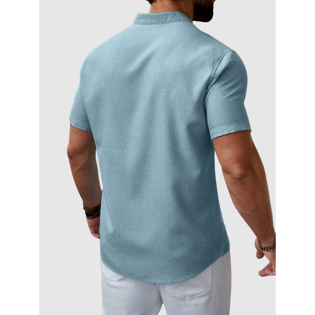 Felix Grant Summer Henley Shirt