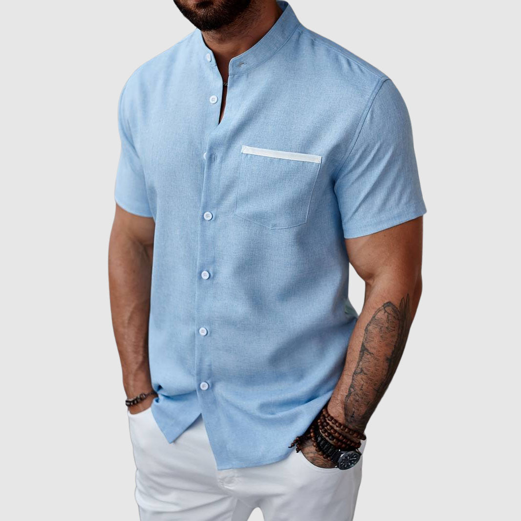 Felix Grant Summer Henley Shirt