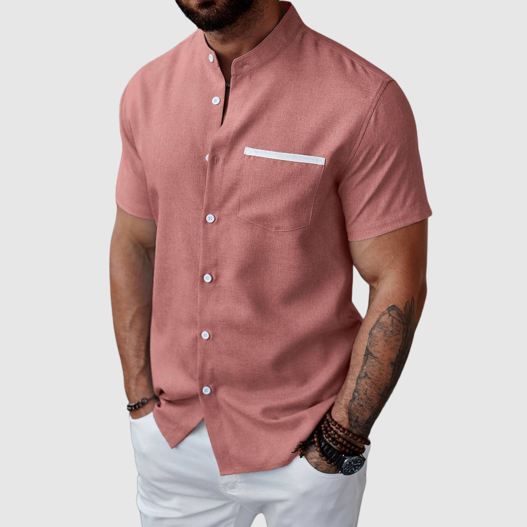 Felix Grant Summer Henley Shirt