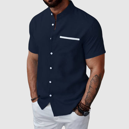 Felix Grant Summer Henley Shirt