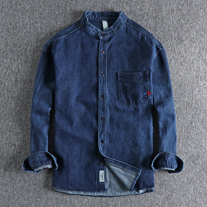 Felix Grant Washed Spring Denim Shirt