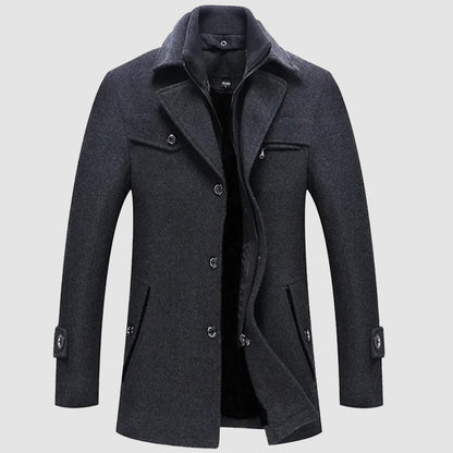 Felix Grant Wool Blend Coat