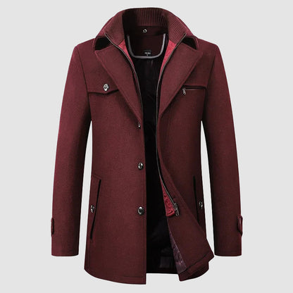 Felix Grant Wool Blend Coat