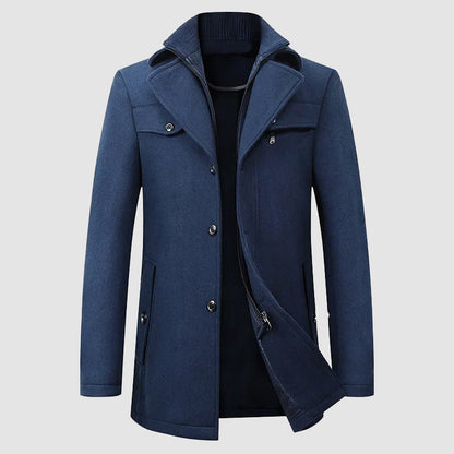 Felix Grant Wool Blend Coat