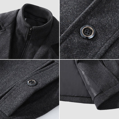 Felix Grant Wool Blend Coat