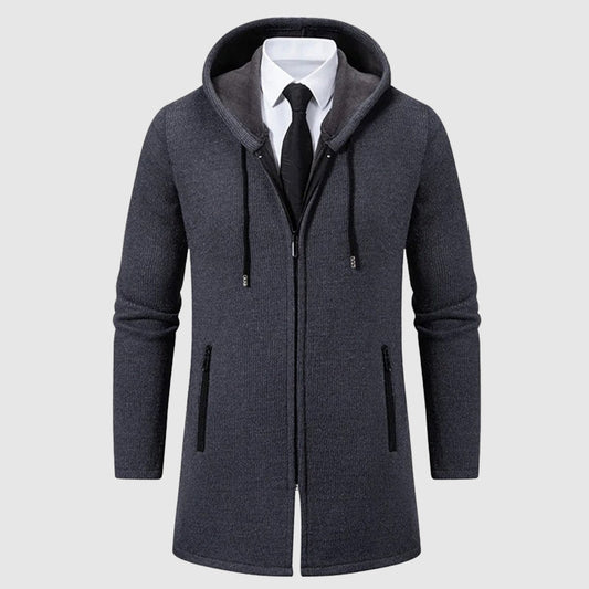 François Blanchet Rustic Hooded Coat