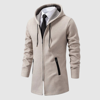 François Blanchet Rustic Hooded Coat