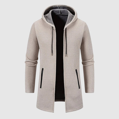 François Blanchet Rustic Hooded Coat