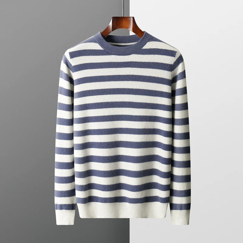 François Blanchet Striped Cashmere Sweater