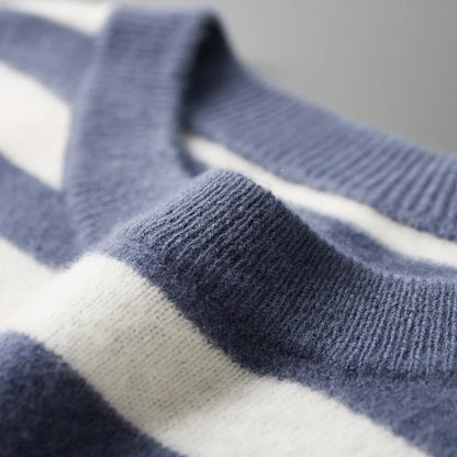 François Blanchet Striped Cashmere Sweater