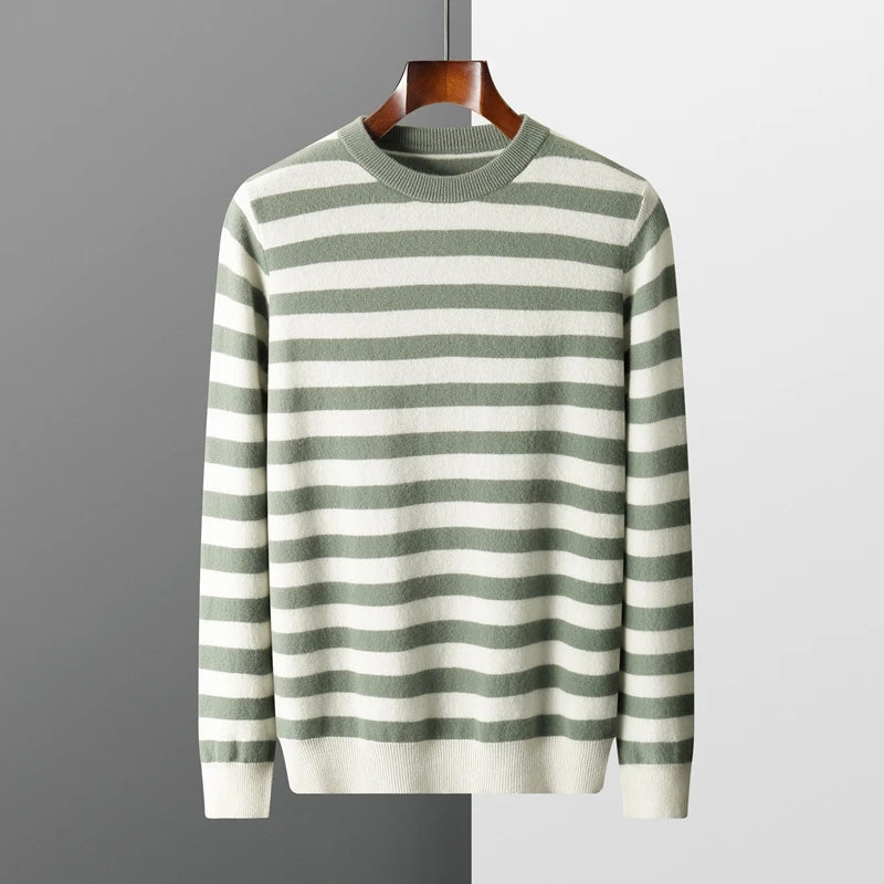 François Blanchet Striped Cashmere Sweater