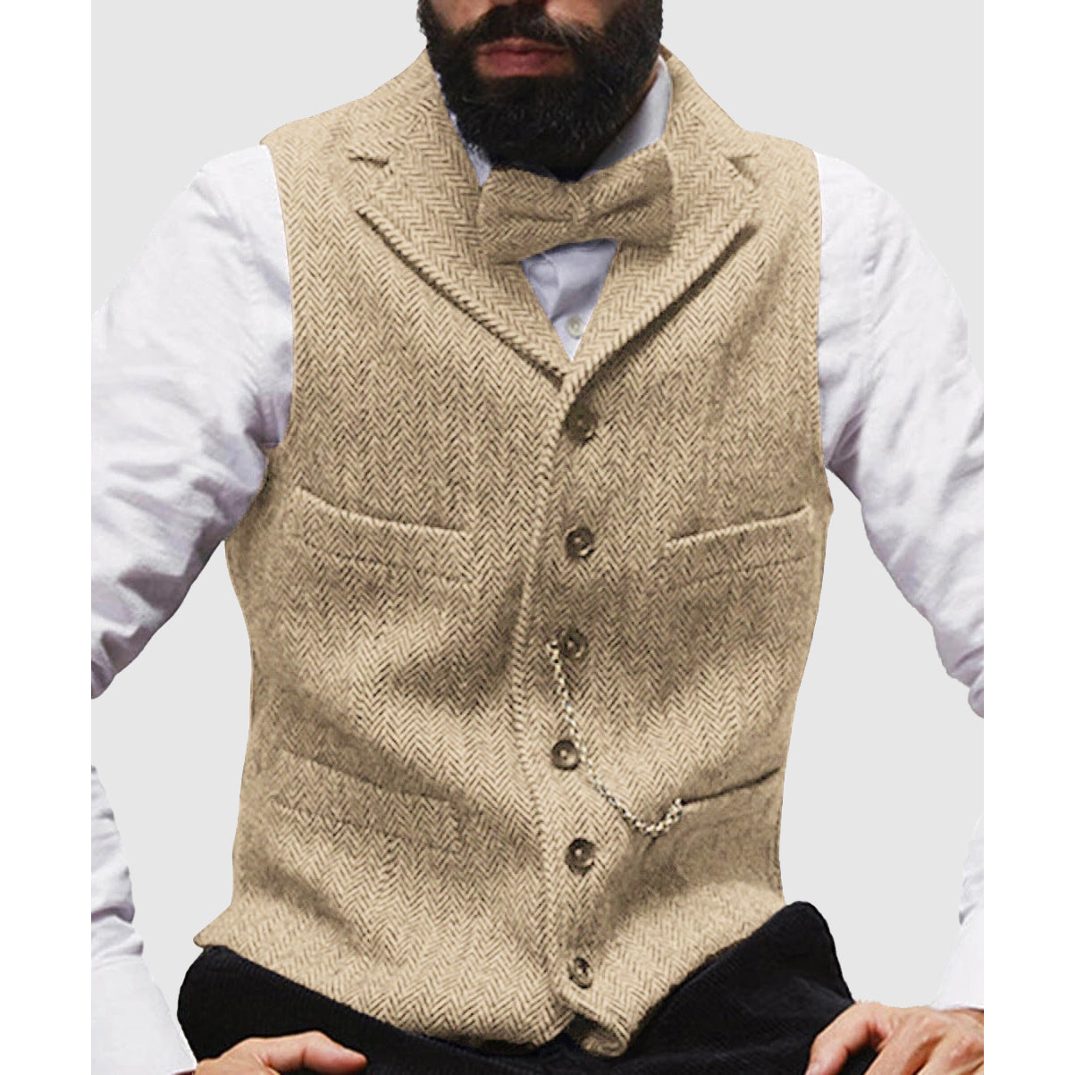 François Blanchet Stylish Slim Vest