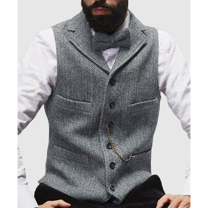 François Blanchet Stylish Slim Vest