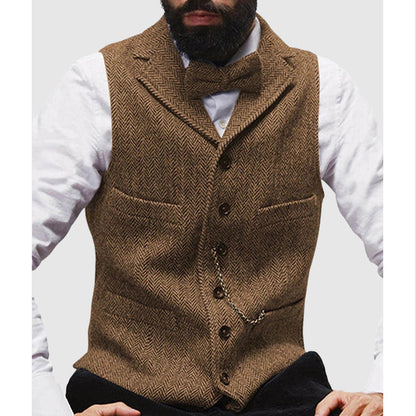 François Blanchet Stylish Slim Vest