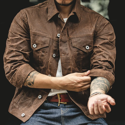 Tin Cloth Waxed Jacket by Felix Grant