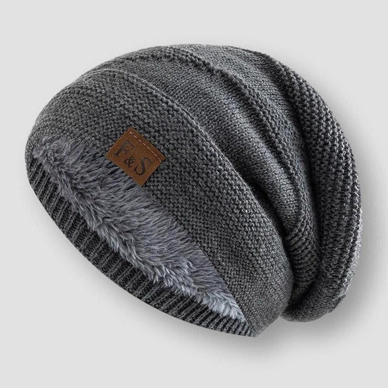 Frost & Stitch Fleece Knit Beanie