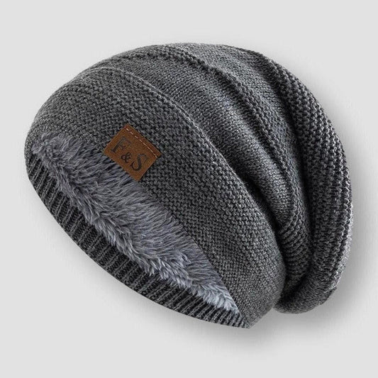 Frost & Stitch Fleece Knit Beanie
