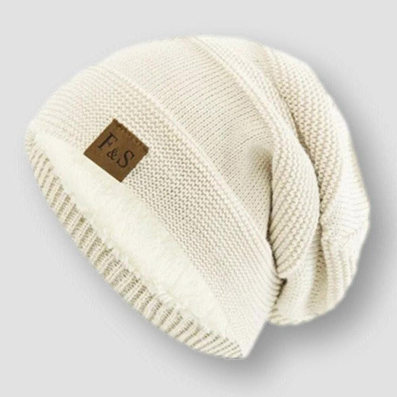 Frost & Stitch Fleece Knit Beanie