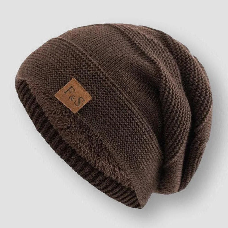 Frost & Stitch Fleece Knit Beanie