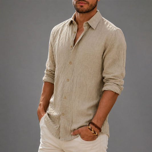 Gavin - Men's Casual Button-Down Shirt