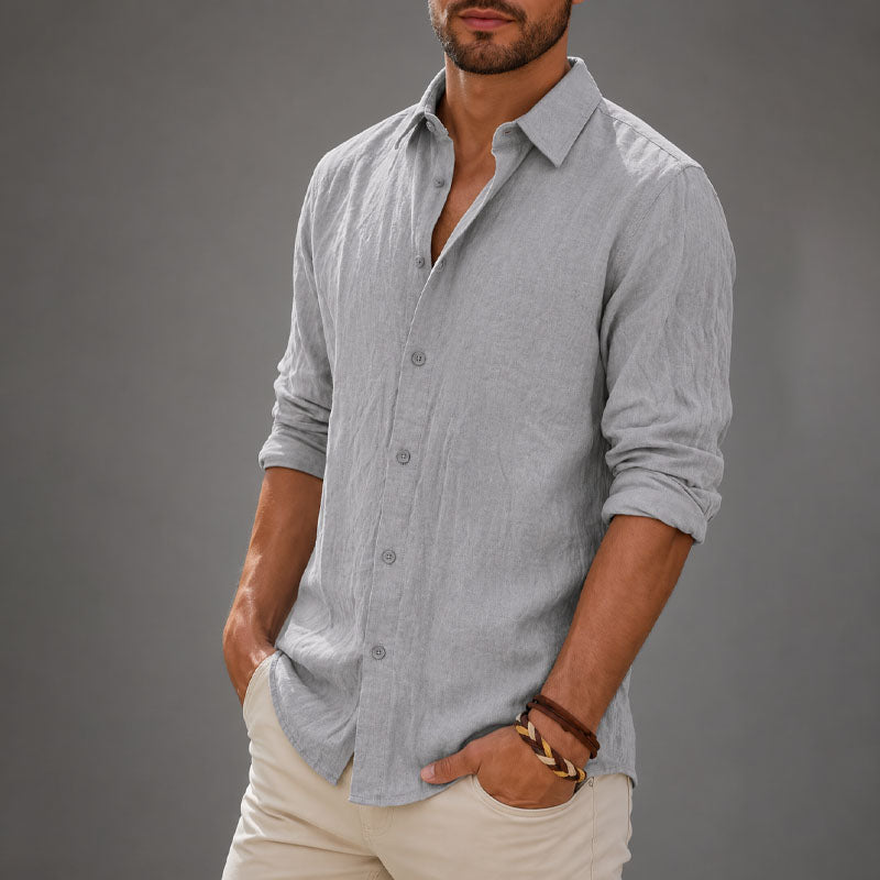 Gavin - Men's Casual Button-Down Shirt