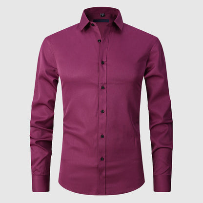 Henri L'Éclatant Slim-Fit Stretch Dress Shirt