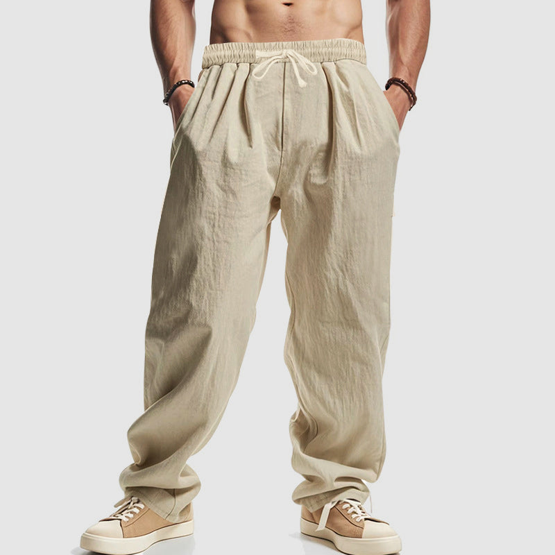 Holden - Men's Linen Blend Relaxed Drawstring Pants